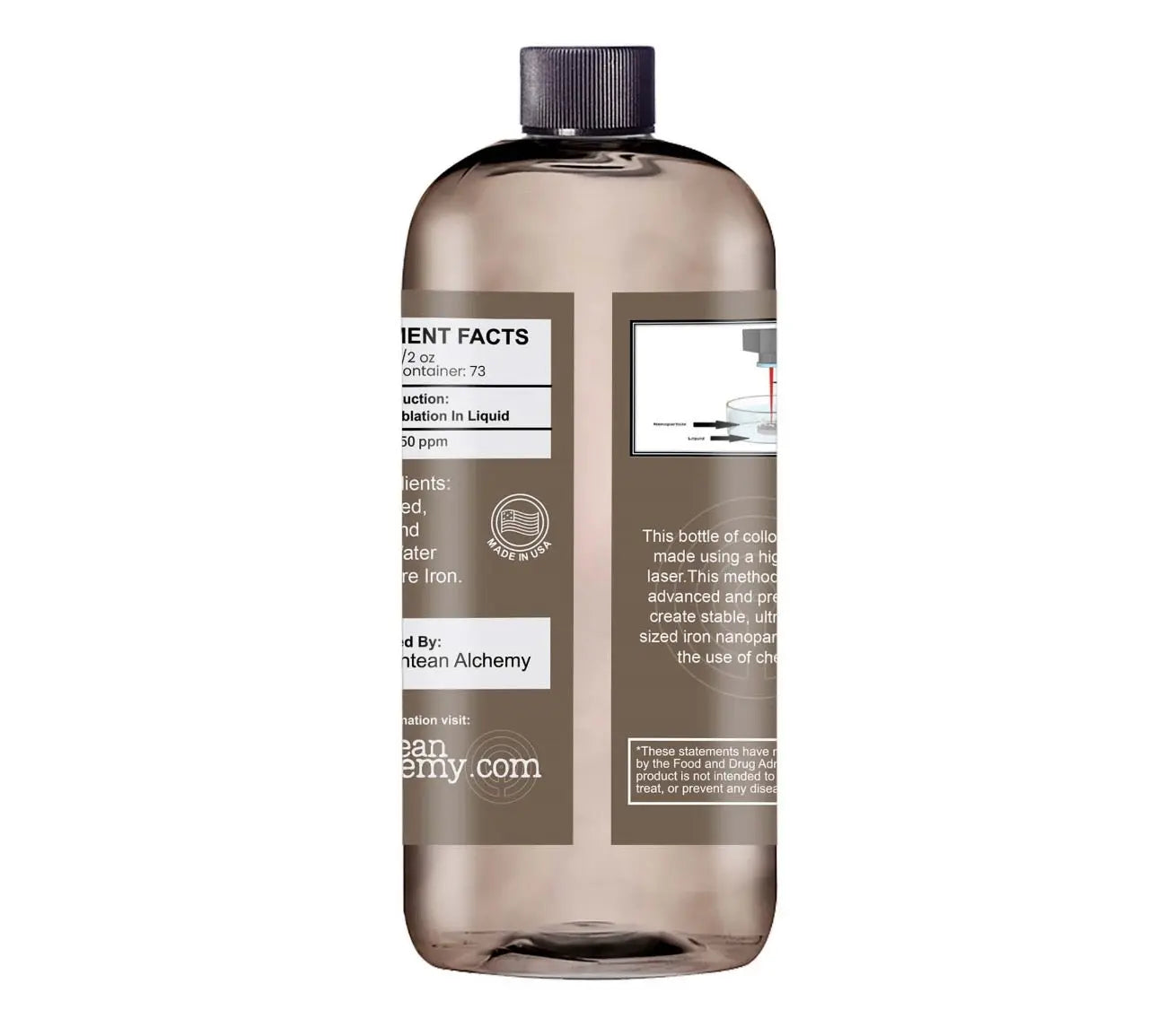 Colloidal Iron 150PPM - LASER MADE Atlantean Alchemy®