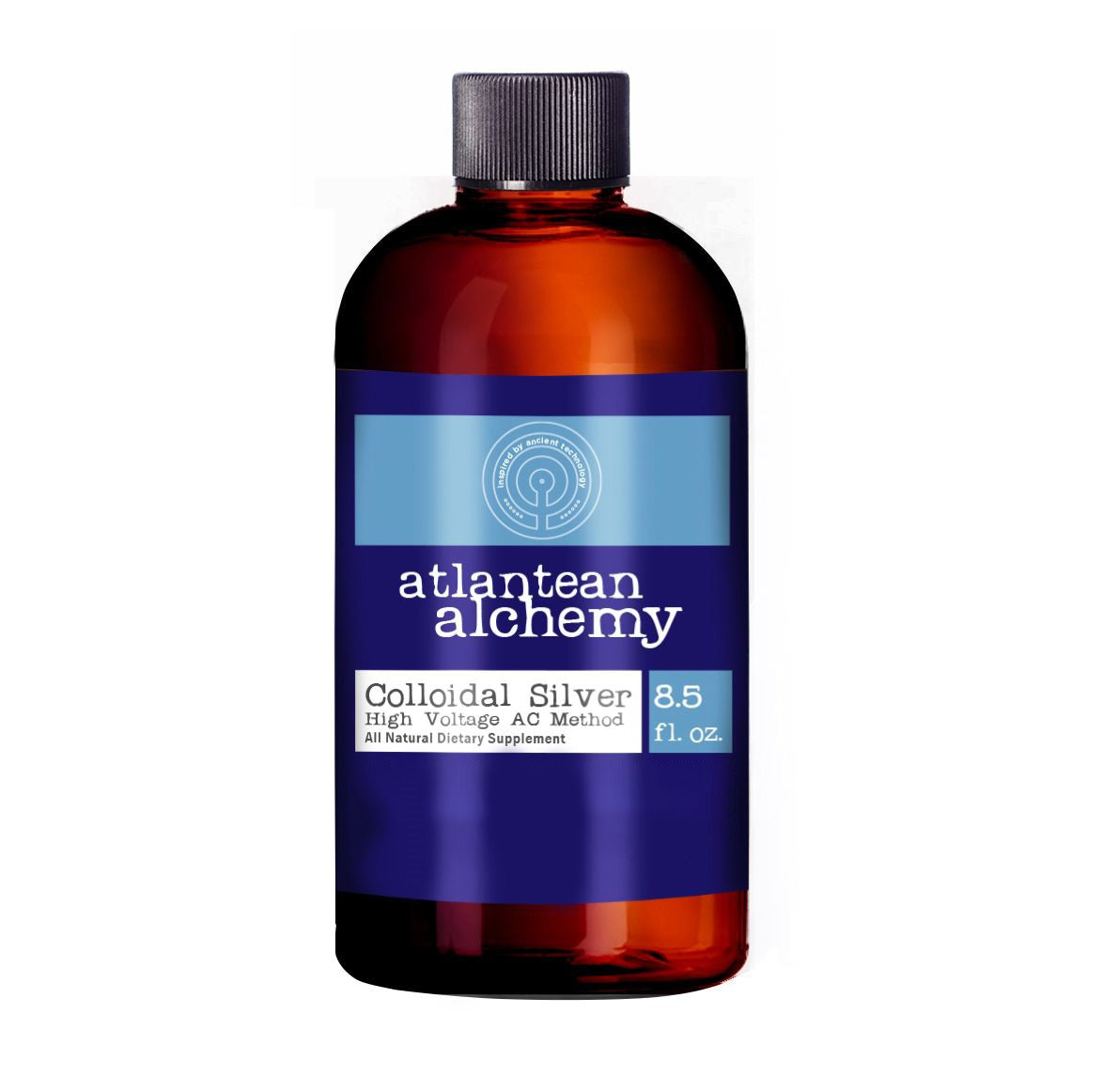 Colloidal Silver 60PPM 8.5oz Atlantean Alchemy