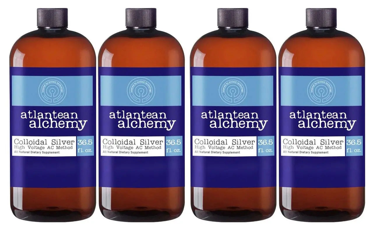 Colloidal Silver 100PPM (Glass Bottles) Atlantean Alchemy