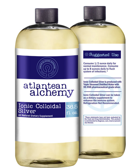 Premium Ionic Colloidal Silver 20PPM Half Gallon