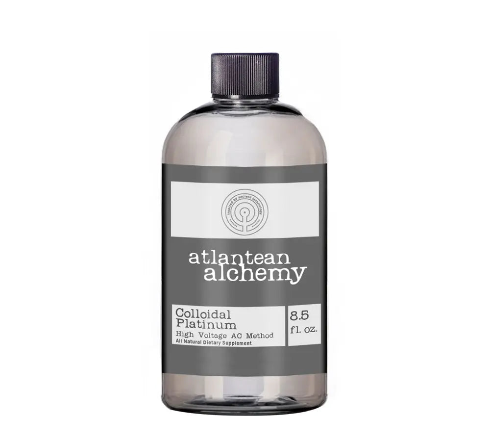 (Glass) Colloidal Platinum 60PPM 8.5oz Atlantean Alchemy