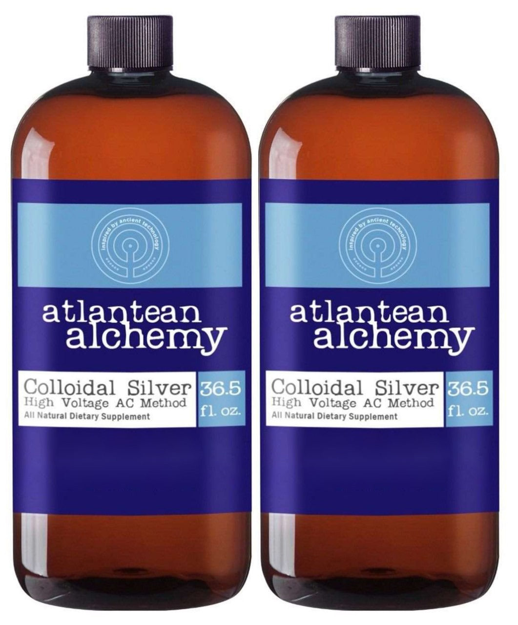 Colloidal Silver 60PPM Half Gallon Atlantean Alchemy