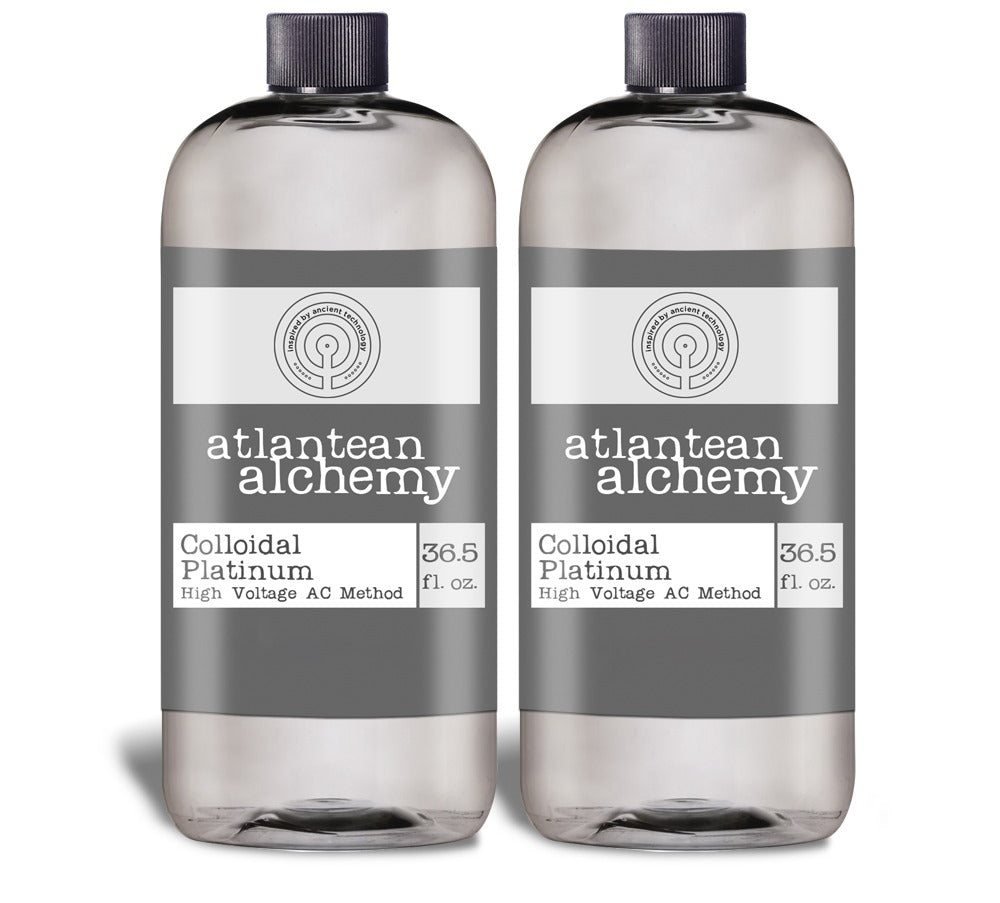 Colloidal Platinum 60PPM (Glass Bottles) Half Gallon